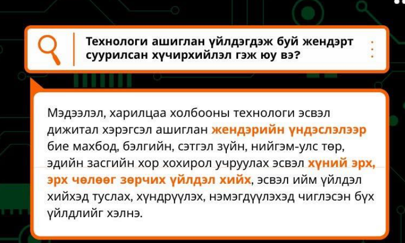 “Технологи ашиглан үйлдэгдэж буй жендэрт суурилсан хүчирхийлэлтэй тэмцэхэд НЭГДЭЦГЭЭЕ!” &#55357&#56507&#55358&#56801